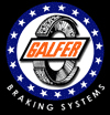 Galfer Rear Brake Shoes for Yamaha TW200 & XT225 BRK MF458